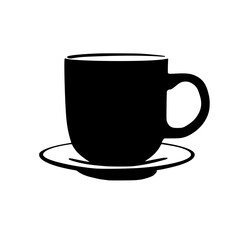 coffee, cup, drink, tea, cafe, hot, mug, vector, espresso, white, beverage, breakfast, illustration, icon, saucer, isolated, cappuccino, black, caffeine, steam, symbol, brown, restaurant, mocha, choco