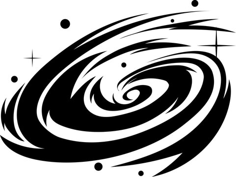 recommend clip art: Black Hole, Galaxy Spiral Logo Inspiration Vector