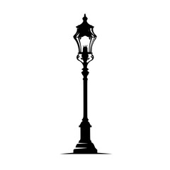 Fototapeta premium table lamp svg, table lamp silhouette, line art svg, Lamp Post svg, Street Lamp svg, Garden Lamp svg, Lamp Post Cricut, Lamp Post svg bundle, Lamp Post silhouette, Lamp Post svg, cut Lamp Post Clipart