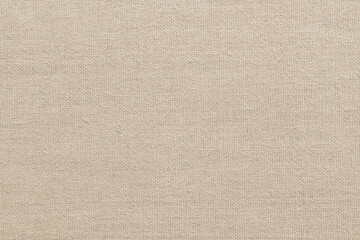 Brown cotton fabric cloth texture for background, natural textile pattern. - obrazy, fototapety, plakaty