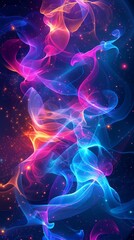 colorful vertical abstract background