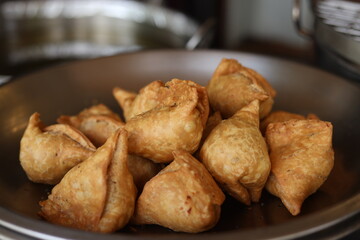 Potato Samosa or Aloo Samosa is a indian snack.