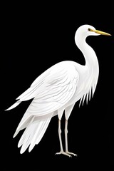 Obraz premium a majestic Heron, basking in the ocean