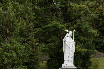 Stature at the sanctuary of Our Lady of Lourdes , France
