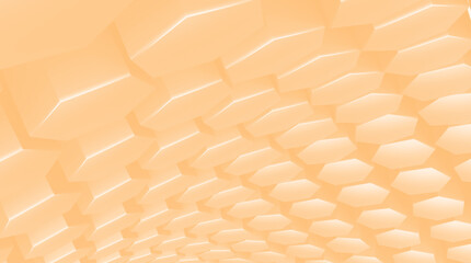 Light Romantic Orange Abstract Creative Background Design