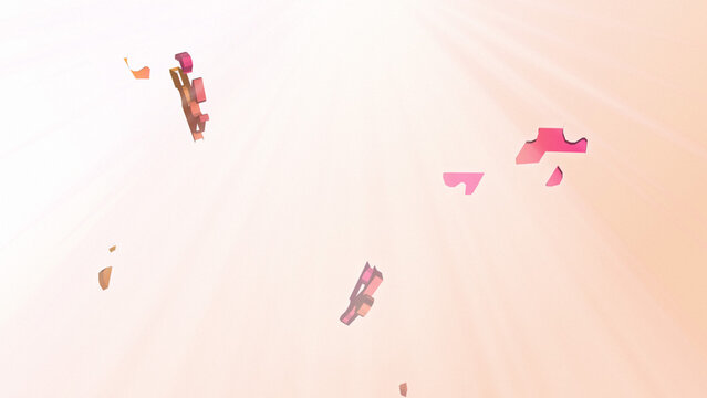 Puzzle Clean Logo Reveal 4k 1:1 16:9 9:16 