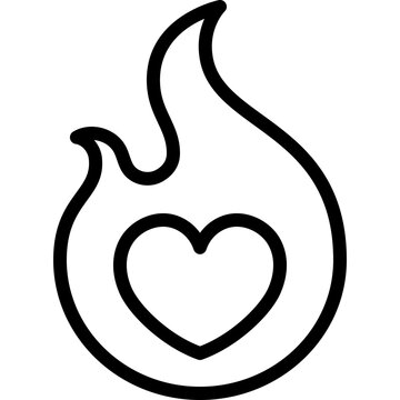 Passion Fire Icon