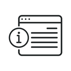 customer support information icon