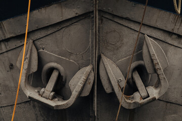 close up of an boat