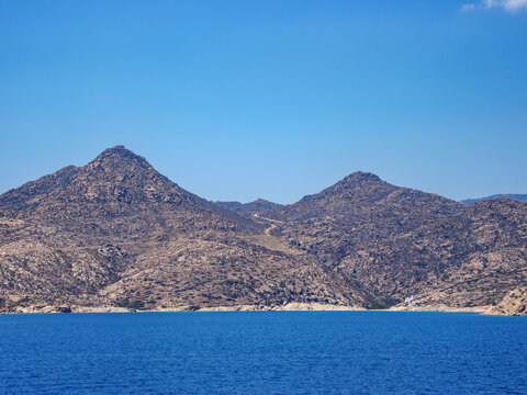 Coast of Ios Island, Cyclades, Greek Islands
