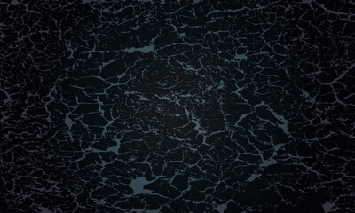 Abstract black cracked texture resembling dry earth or distressed paint. aged scratch.