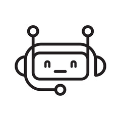 chatbot technology service icon