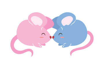 world kiss day isolated representation
