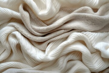Different Textures on White Background Fabric. Concept Textured Fabric, White Background, Photography, Creative Shots