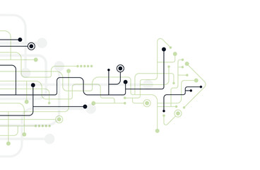 Abstract arrow direction. Technology background. High speed. Hi-tech
