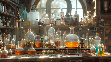 A white wine glass sits alone on a dark bar counter, evoking a quiet moment in a restaurant