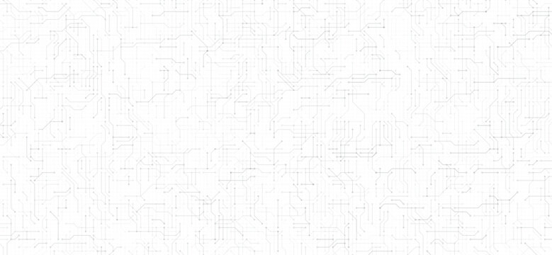 Circuit board vector illustration. High-tech technology background