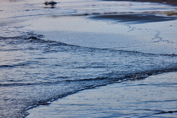 冬の海、光を集めて