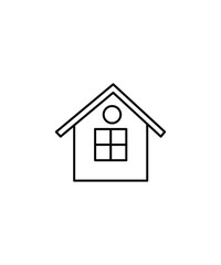 home icon, vector best line icon.