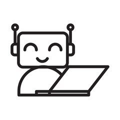 chatbot customer support icon