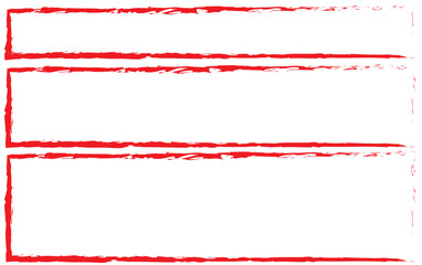 Highlight brush strokes is isolated on a white background. Brush stain or permanent marker pen stroke set. Select the brush lines. Marker color stroke, brush pen hand drawn underline