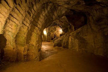 Morocco view of the city of Tangier on a sunny spring day.