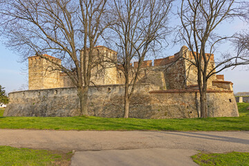 Baba Vida Castle Fortress Historic Landmark at Spring Day in Vidin Bulgaria