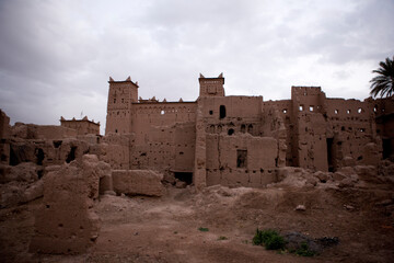 Naklejka premium Morocco Kasbah Taourir on a sunny spring day