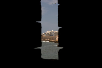 Morocco Essaouira city view on a sunny spring day