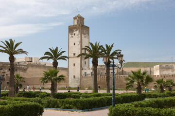 Morocco Essaouira city view on a sunny spring day
