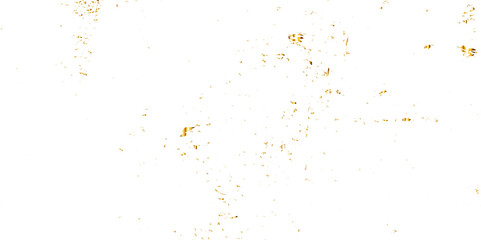 Doted and confetti golden glitter on transparent background. Shiny glittering dust. Gold glitter sparkle confetti that floats down falling. Vector illustration.