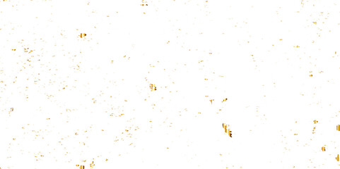 Abstract doted and confetti golden glitter and dust particles splatter on transparent background. Dust golden grunge background. Vector illustration.