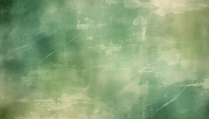 Aged paper pattern. Abstract green distressed backdrop