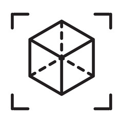virtual reality cube view