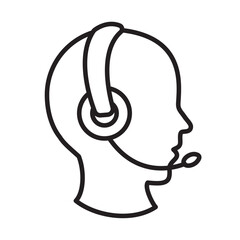 customer support agent icon