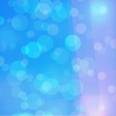 Blue bokeh background banner for Party, greetings, poster, ad, events, and various design works