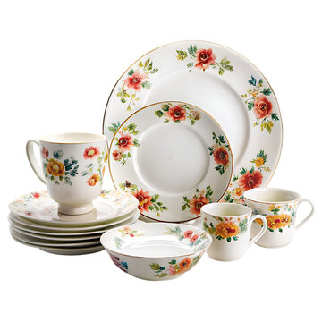 falower crockery set