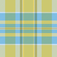Texture tartan background of fabric pattern plaid with a textile check seamless vector.