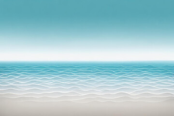 Fototapeta na wymiar Abstract gradient smooth sea blue background image