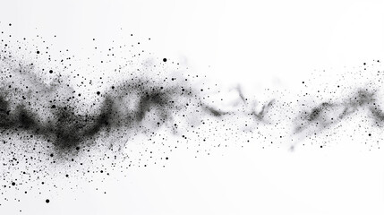 Abstract white and gray color background with bokeh light, blurred pattern.	