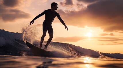 Sunset Surfer