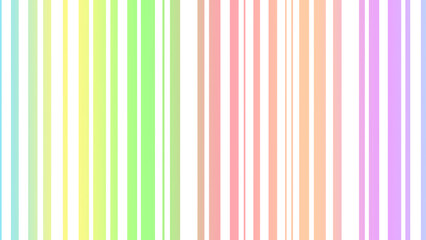 Stripes Pastell Rainbow Wallpaper