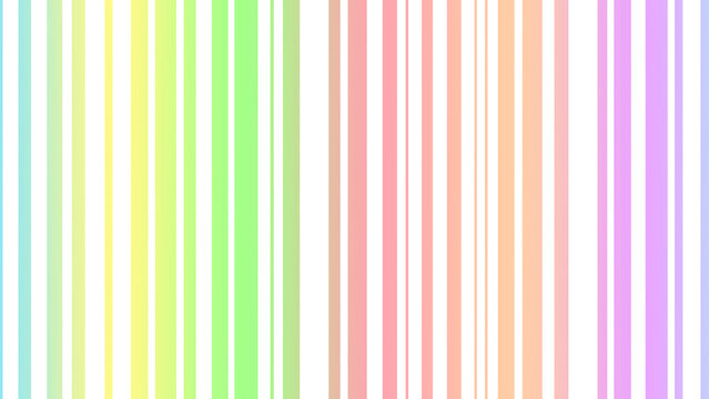 Stripes Pastell Rainbow Wallpaper