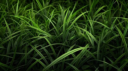 Fototapeta premium Green leaves realistic seamless background