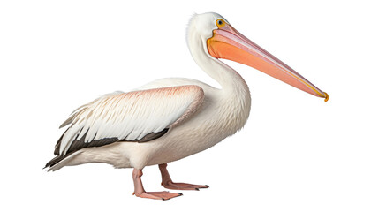pelican isolated on transparent background cutout