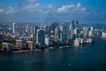 Fototapeta na wymiar Skyline von Miami Beach