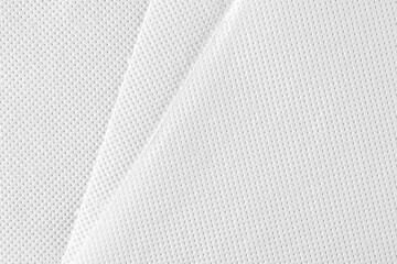 Blank white paper towel, disposable, background and texture  