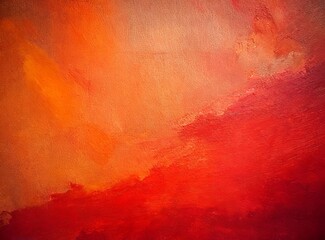 Orange and red oil on canvas background template wallpaper design - obrazy, fototapety, plakaty