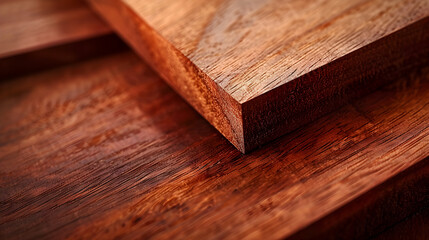 Embracing the Unrivaled Quality and Prowess of Mahogany Wood in Carpentry - obrazy, fototapety, plakaty