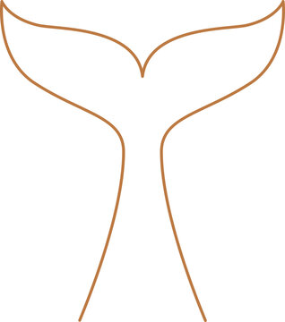 recommend clip art: Linear Whale Tail 